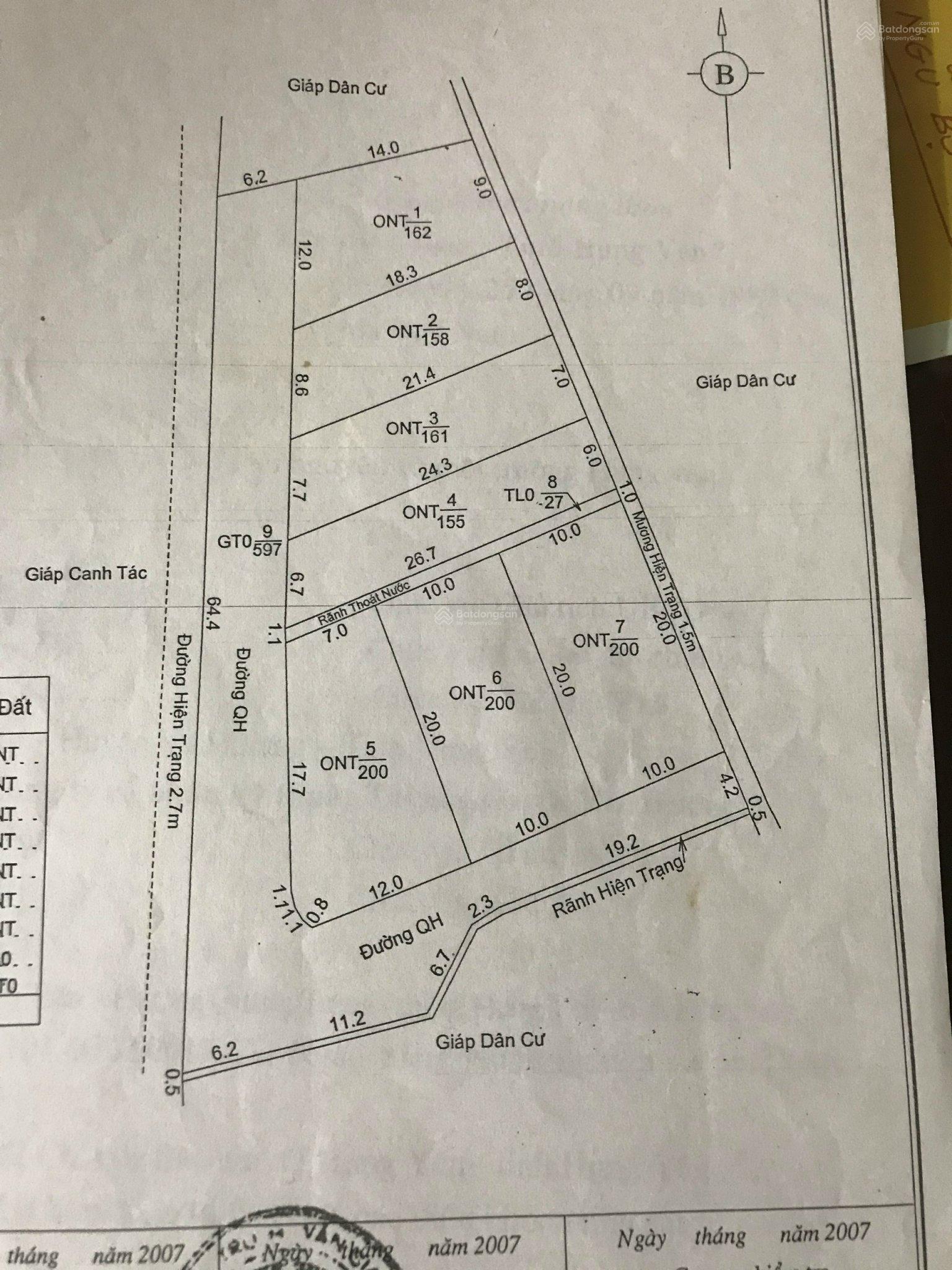 Chính chủ cần bán lô đất đấu giá 200m2 ngay cạnh Vin OCP 2 tại xã Nghĩa Trụ , Văn Giang - Hưng Yên