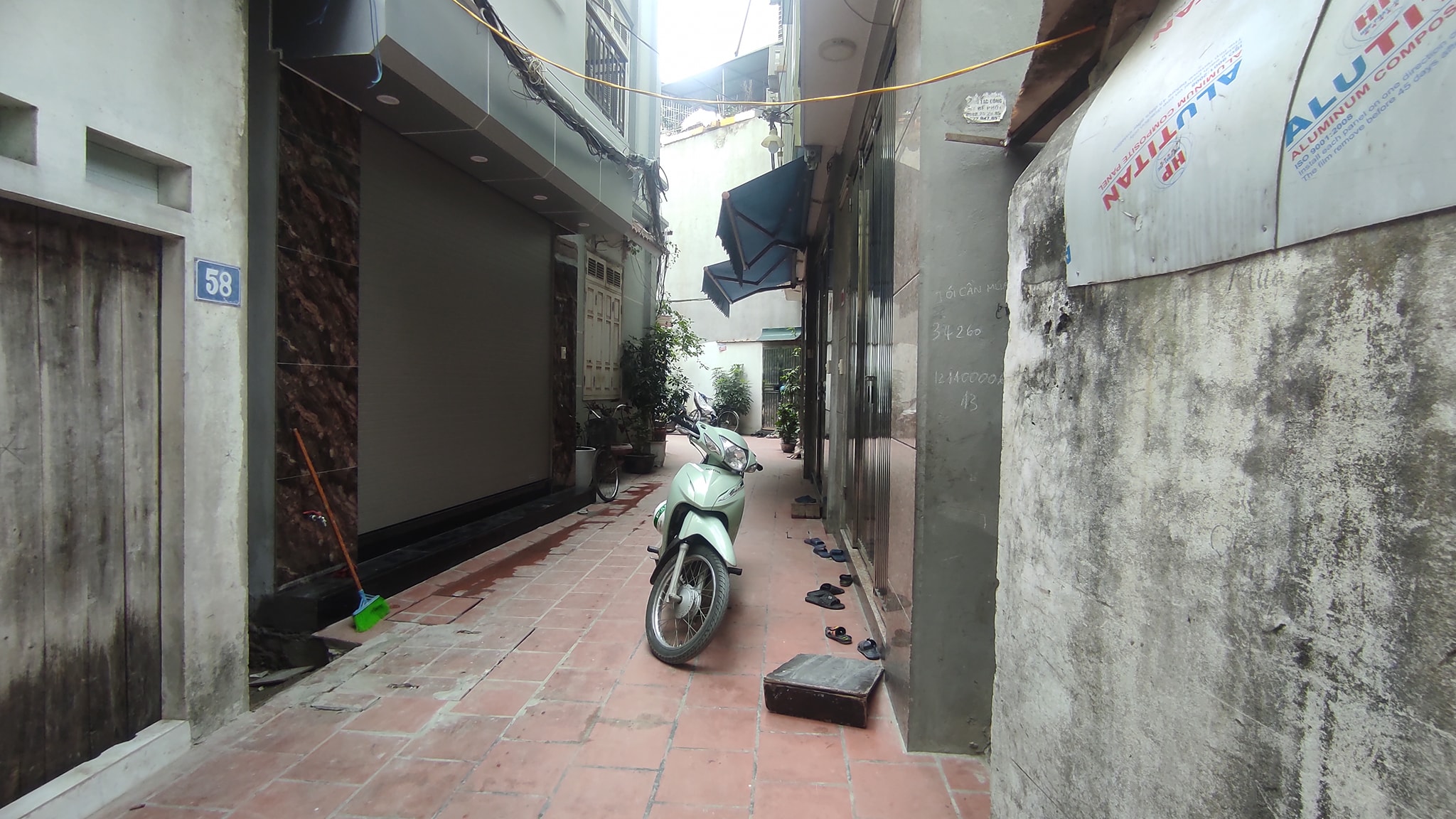 Bán đất tặng nhà ngõ 322 Mỹ Đình- Nam Từ Liêm DT 61.5m- MT 4.05m giá 5.9 tỷ