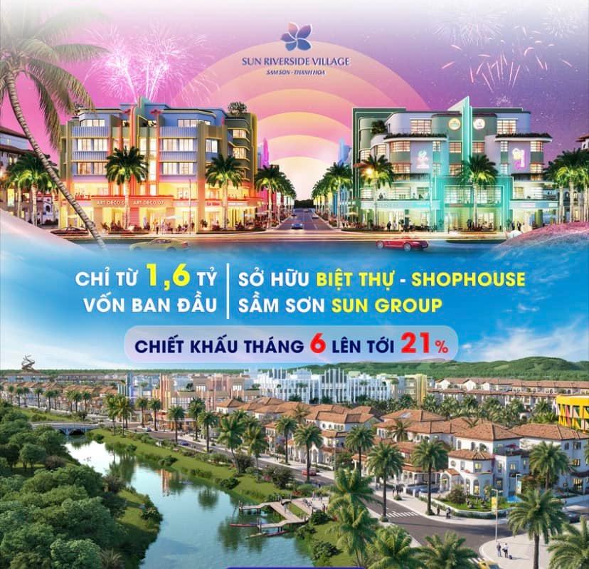 HOPHOUSE SUN “ THE LINK” SẦM SƠN - SIÊU PHẨM ĐẦU TƯ X2,X3 LỢI NHUẬN.