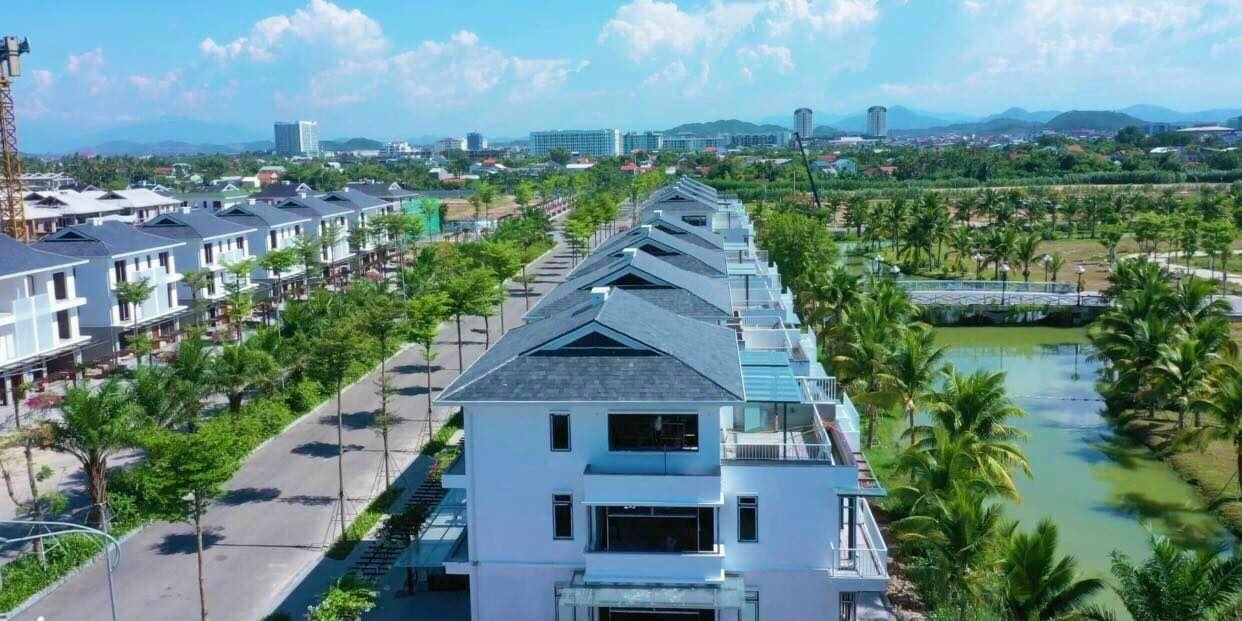 BIỆT THỰ SONG LẬP DAHLIA GIAI ĐOẠN 3 DỰ ÁN ECOGARDEN HUẾ - GIÁ CỰC TỐT