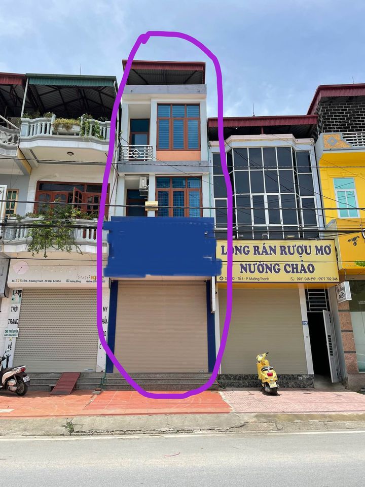 Cần bán nhà mặt đường mới phường Tân Thanh, thành phố Điện biên Phủ