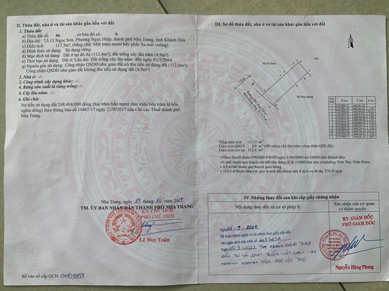 Bán đất ngay khu du lịch phù hợp xây biệt thự Ngọc Hiệp Nha Trang