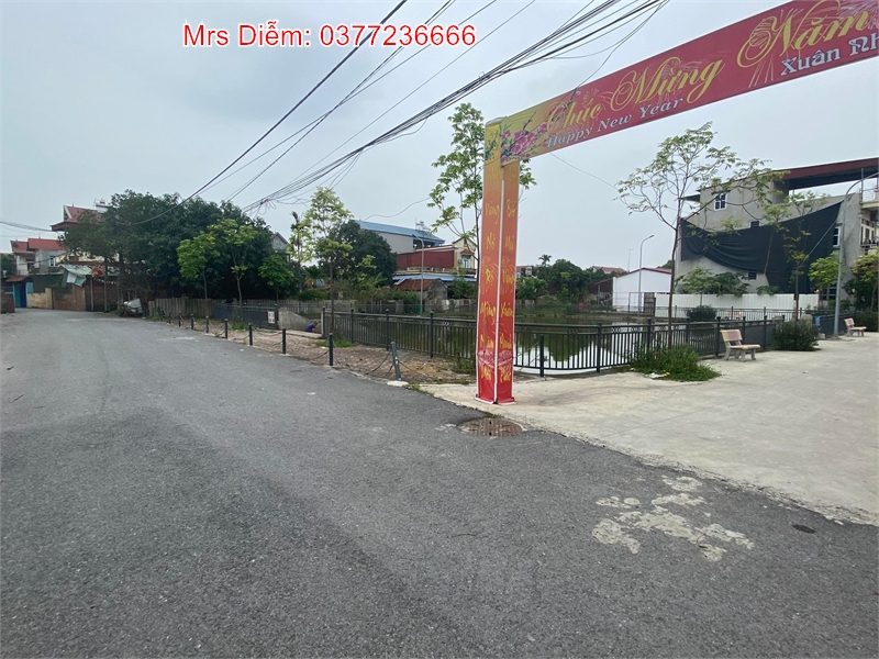 2.3 tỷ, Cần bán 70m đất lô góc tuyệt đẹp tại Khê Nữ, Nguyên Khê, Đông Anh