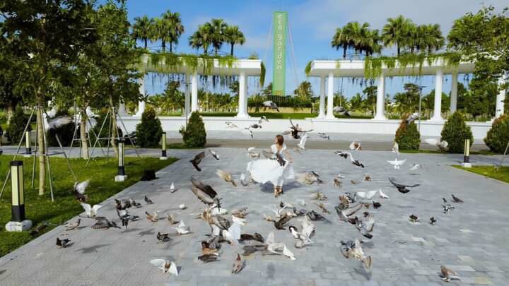 BIỆT THỰ SONG LẬP GIAI ĐOẠN 3 CỦA ECOGARDEN HUẾ - VIEW KHÁCH SẠN 5 SAO