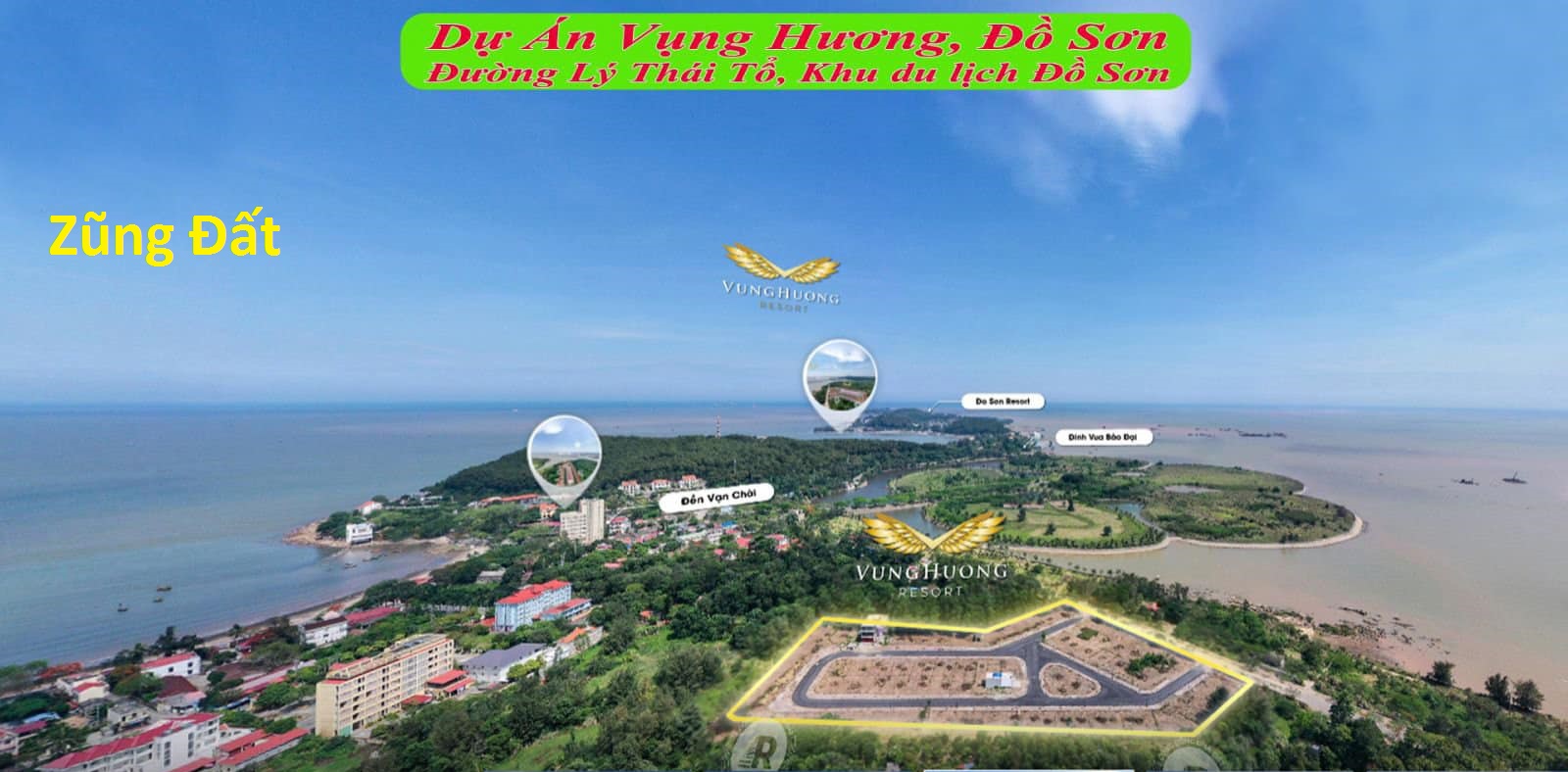 Sổ Đỏ 152m2 mặt đường đối diện biển Đồ Sơn, Hải Phòng 3xtr