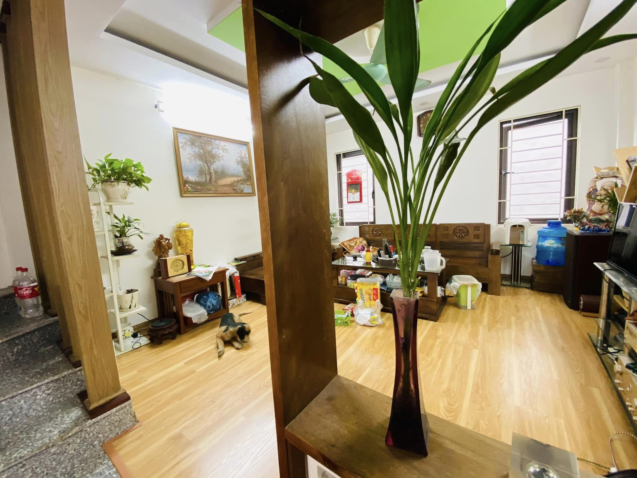 Chưa đến 4 tỷ, nhà đẹp Văn Điển, 50m x 5t, mt rộng, ôtô tránh gần