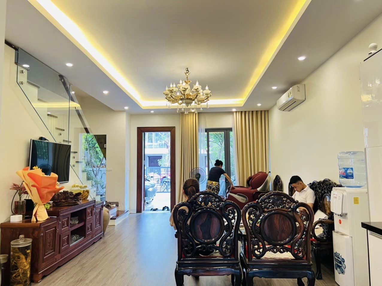 Chính chủ bán liền kề Gamuda hướng mát, nội thất cao cấp, trung tâm khu đô thị, full nội thất