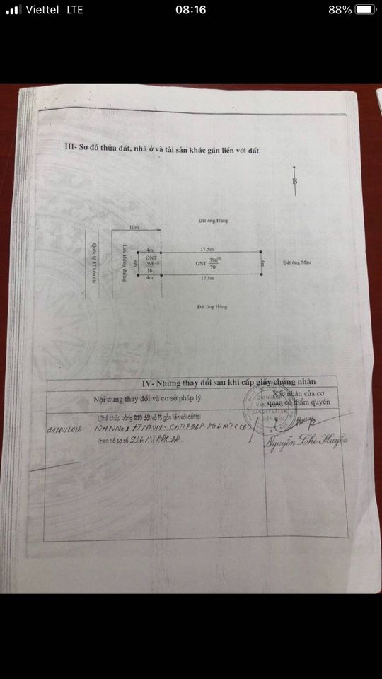 Bán nhà 3 tầng mặt đường quốc lộ 12 ở bản Pa Pe phường Nam Thanh