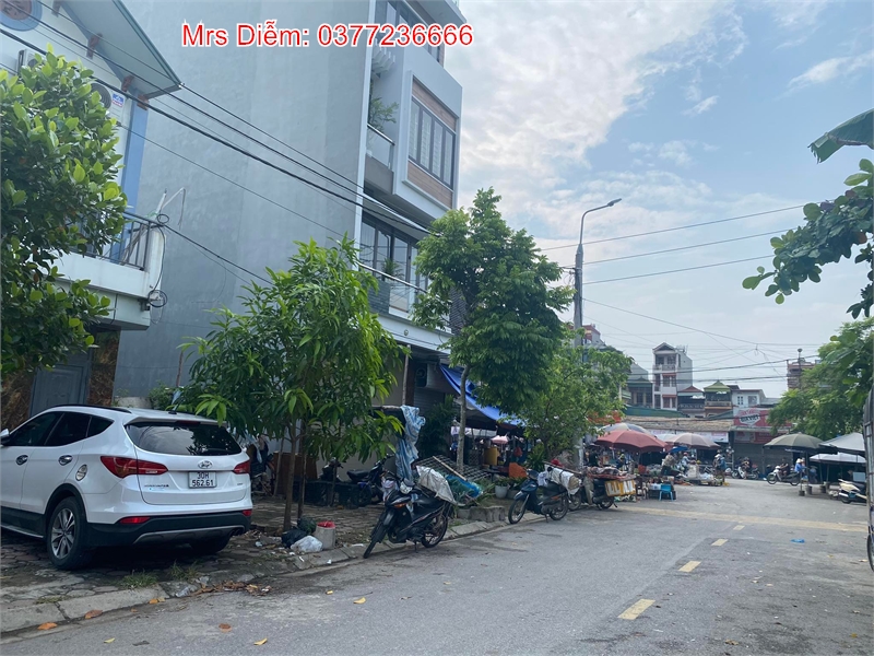 Nhỉnh 6 tỷ, Mrs Diễm cần bán 80m đất phân lô vỉa hè, kinh doanh tổ 25 thị trấn Đông Anh, Hà Nội