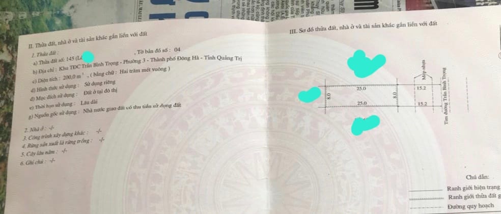 CẦN BÁN ĐẤT MẶT TIỀN TRẦN BÌNH TRỌNG