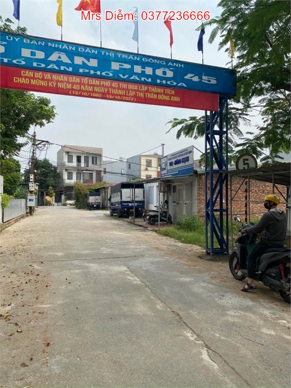 Nhỉnh 30 triệu, thuê 3 triệu/ tháng. Mrs Diễm bán 63m đất có nhà cấp 4 tại Thị Trấn Đông Anh, Hà Nội