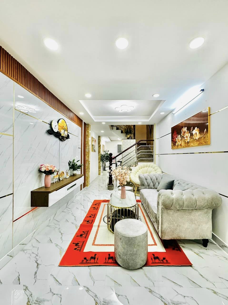 BÁN NHÀ SIÊU ĐẸP 4 TẦNG FULL NỘI THẤT CHỈ 4 TỶ 5 phường 16 Gò Vấp