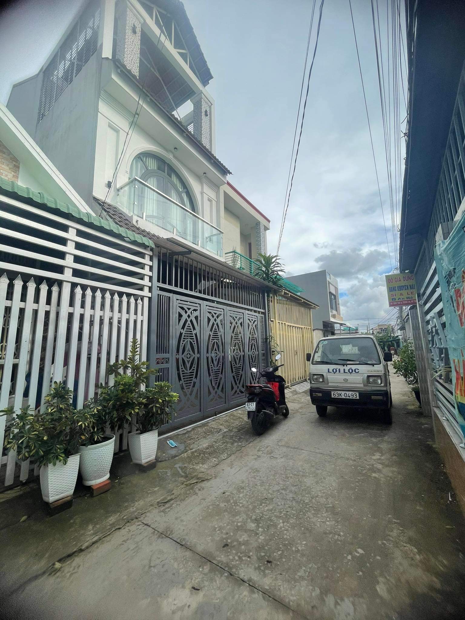 Bán nhanh nhà phố thiết kế hiện đại tại xã Trung An Tp. Mỹ Tho – MS: 5504