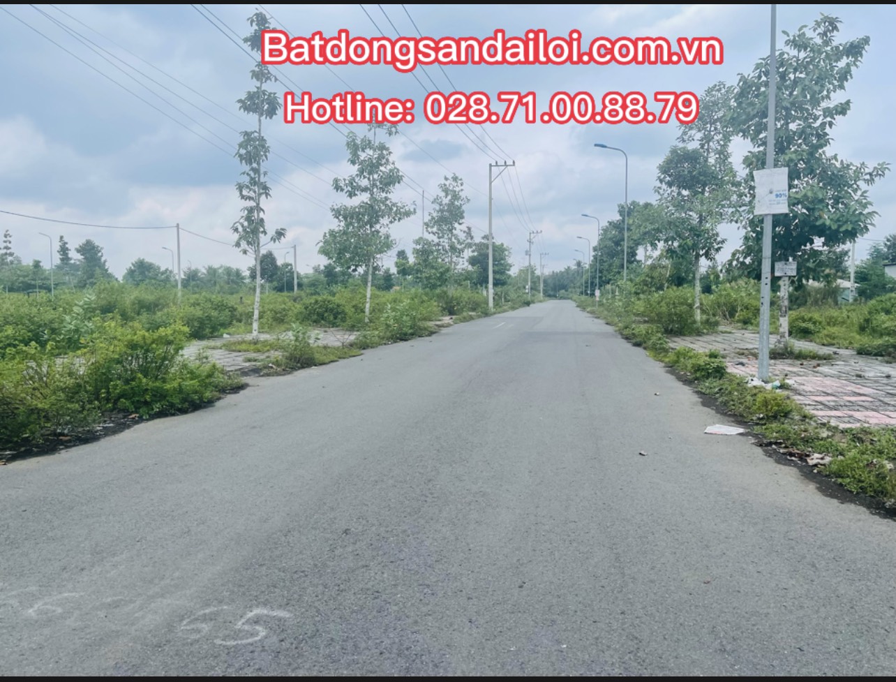 Bán nhanh đất nền mặt tiền đường D1 TĐC Long Hòa xã Đạo Thạnh Tp. Mỹ Tho – MS: 5917