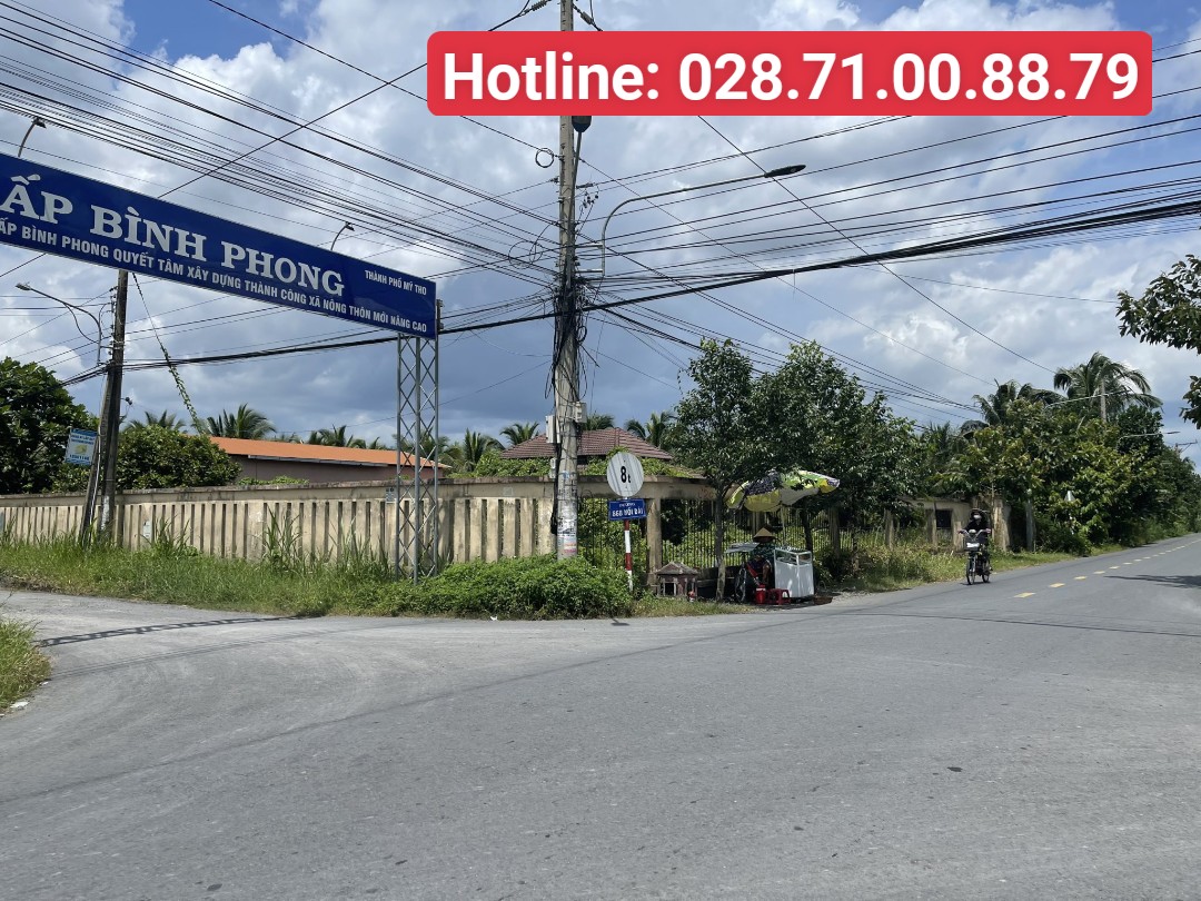 Bán nhanh 2 nền liền kề có thổ cư mặt tiền đường 86B Tân Mỹ Chánh Tp. Mỹ Tho – MS: 5945