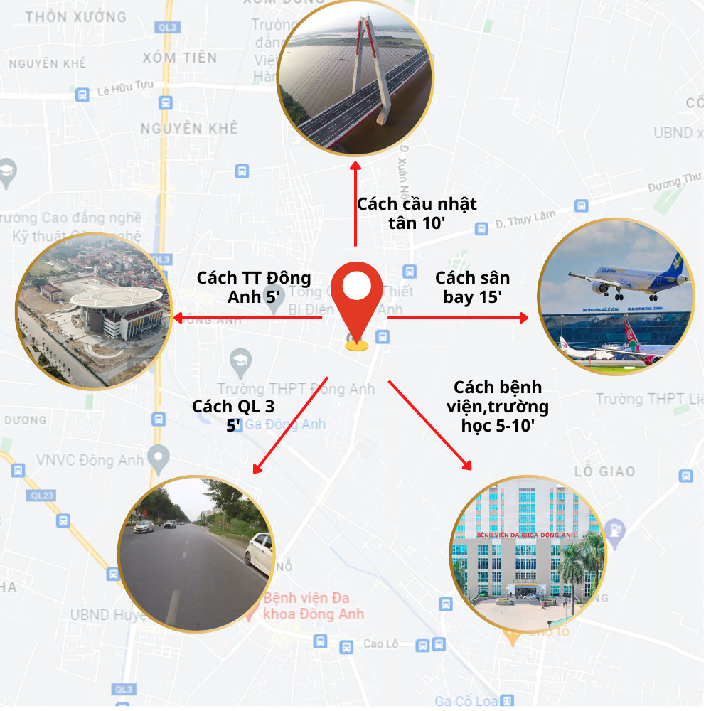 ĐẤT ĐÔNG ANH - Vị trí đắc địa trung tâm xã Xuân Nộn 60.5M2 nhỏ xinh - Giá chỉ 2.xTỷ - Ô Tô.Ngõ thông thoáng