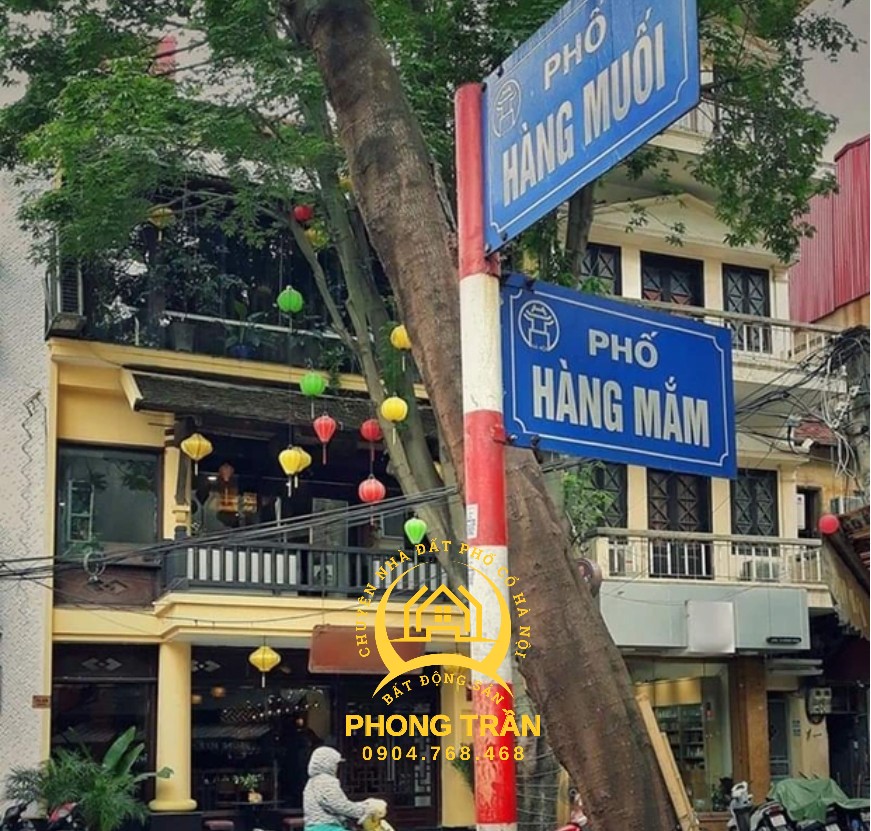 Nhà mặt phố Hàng Mắm, Hoàn Kiếm 52m2, MT 5m, Kinh doanh Tốt, Giá chỉ 28,5 tỷ