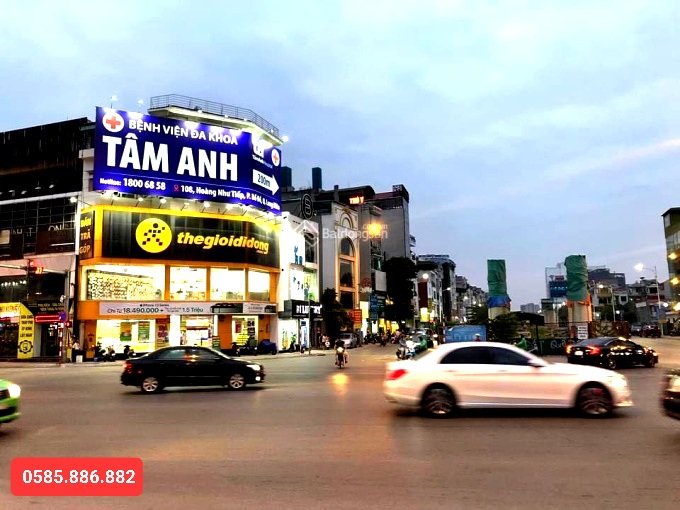 CHÍNH CHỦ BÁN NHÀ MẶT PHỐ HỒNG TIẾN NGÃ TƯ NGUYỄN VĂN CỪ 43m2