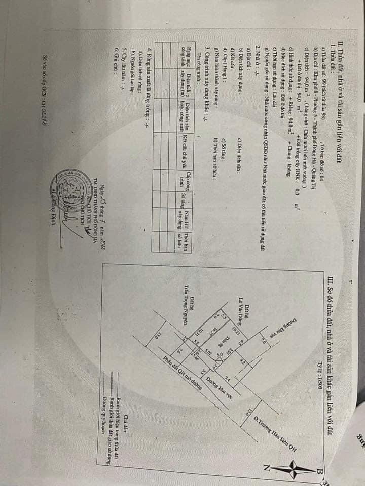 Mặt Tiền Đặng Thái Thân cách qlộ 30m . gần cây xăng