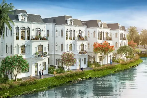 Biệt thự ven sông Vinhomes có mức giá tương đối cao biet thu ven song vinhomes 2