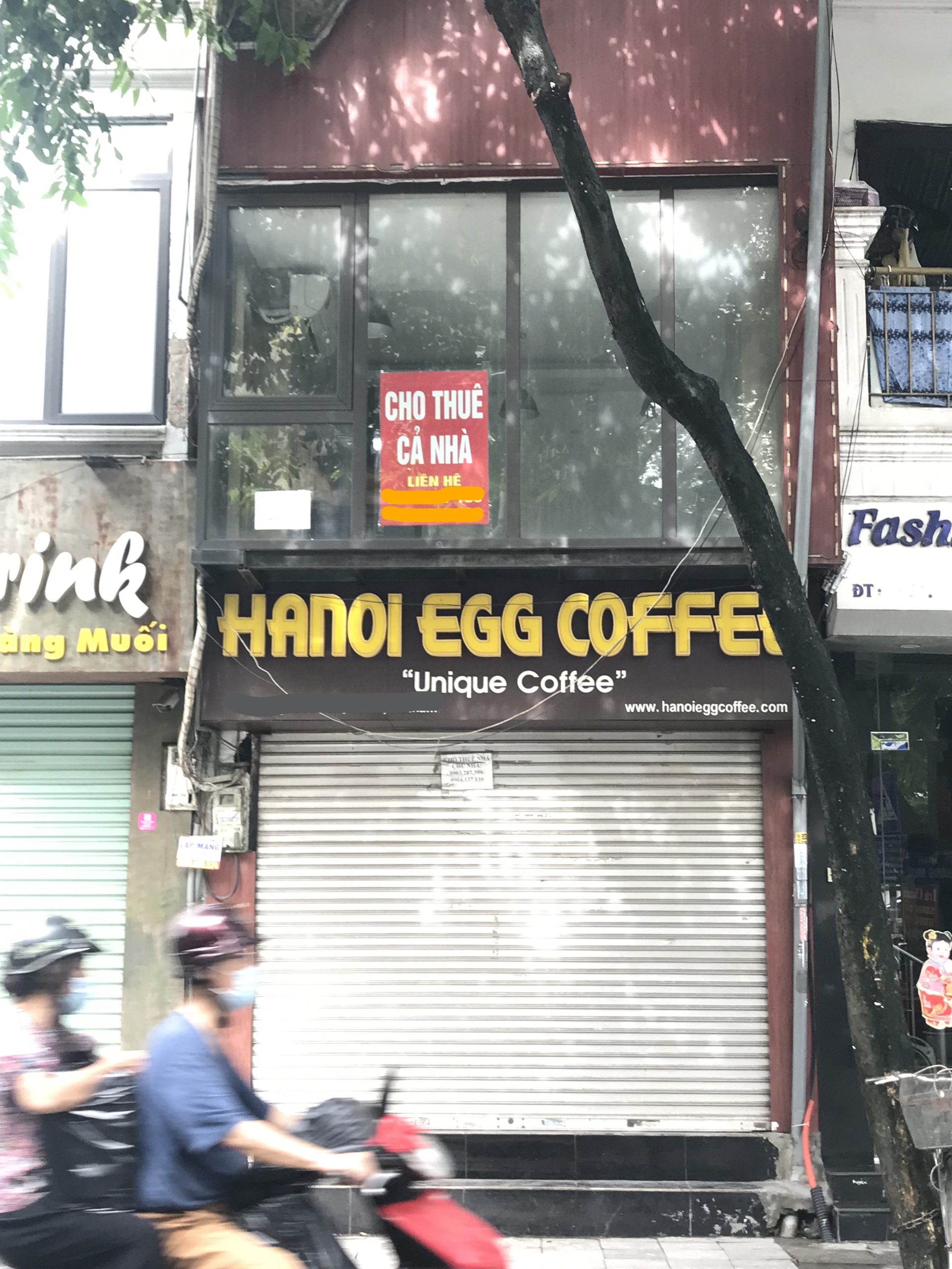 Cho thuê mặt bằng kinh doanh khu vực Xuân Thủy - Cầu Giấy, mặt tiền 3.6m