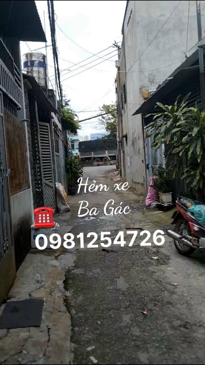 Bán Nhà 2 tỷ 85 Đường Nguyễn Văn Quá P Đông Hưng Thuận Q12