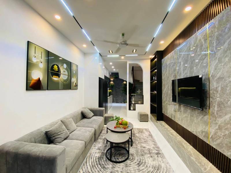 Nhà Nguyễn Văn Linh, Long Biên, 41m2x5T, Ngõ Rộng, Hai Thoáng, 3.45 tỷ