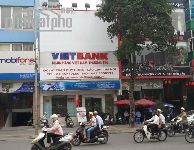 Chính chủ bán nhà mặt phố Trần Duy Hưng 70m2x5T MT:5m giá rẻ