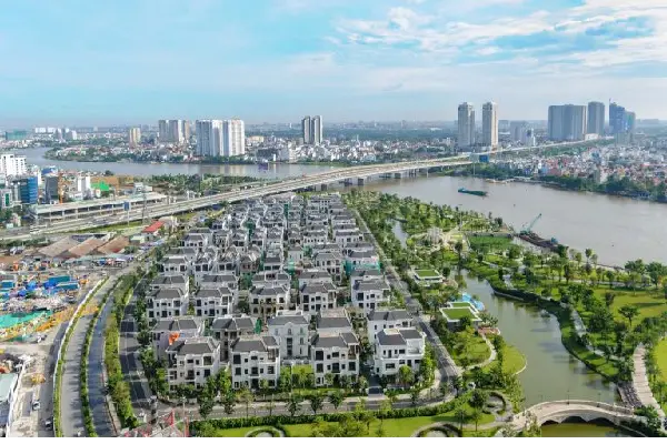 Biệt thự ven sông Vinhomes Central Park biet thu ven song 8