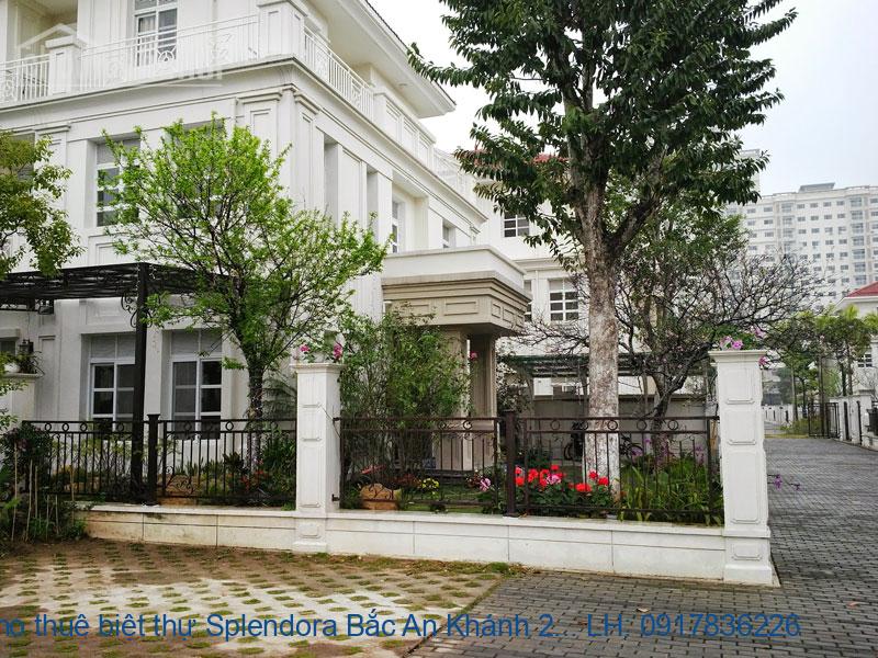 Cho thuê biệt thự Splendora Bắc An Khánh 210m2 giá rẻ