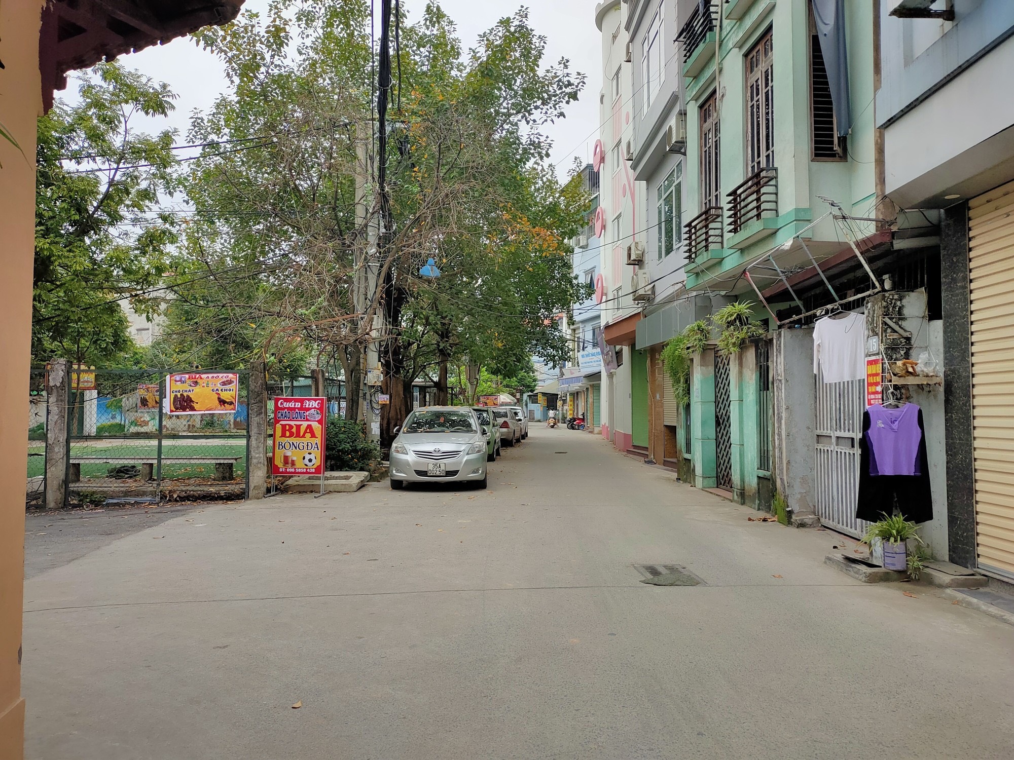 ĐẤT MẶT ĐƯỜNG CHIẾNG THẮNG 3 Ô TÔ TRÁNH - VIEW SÂN BÓNG - 03 MẶT THOÁNG - KINH DOANH TỐT - 9 TỶ