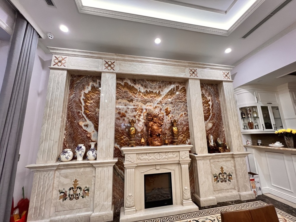 Biệt thự Việt Hưng Đã hoàn thiện 230m Mt 13.3m phong cách Đông Dương 41 tỷ