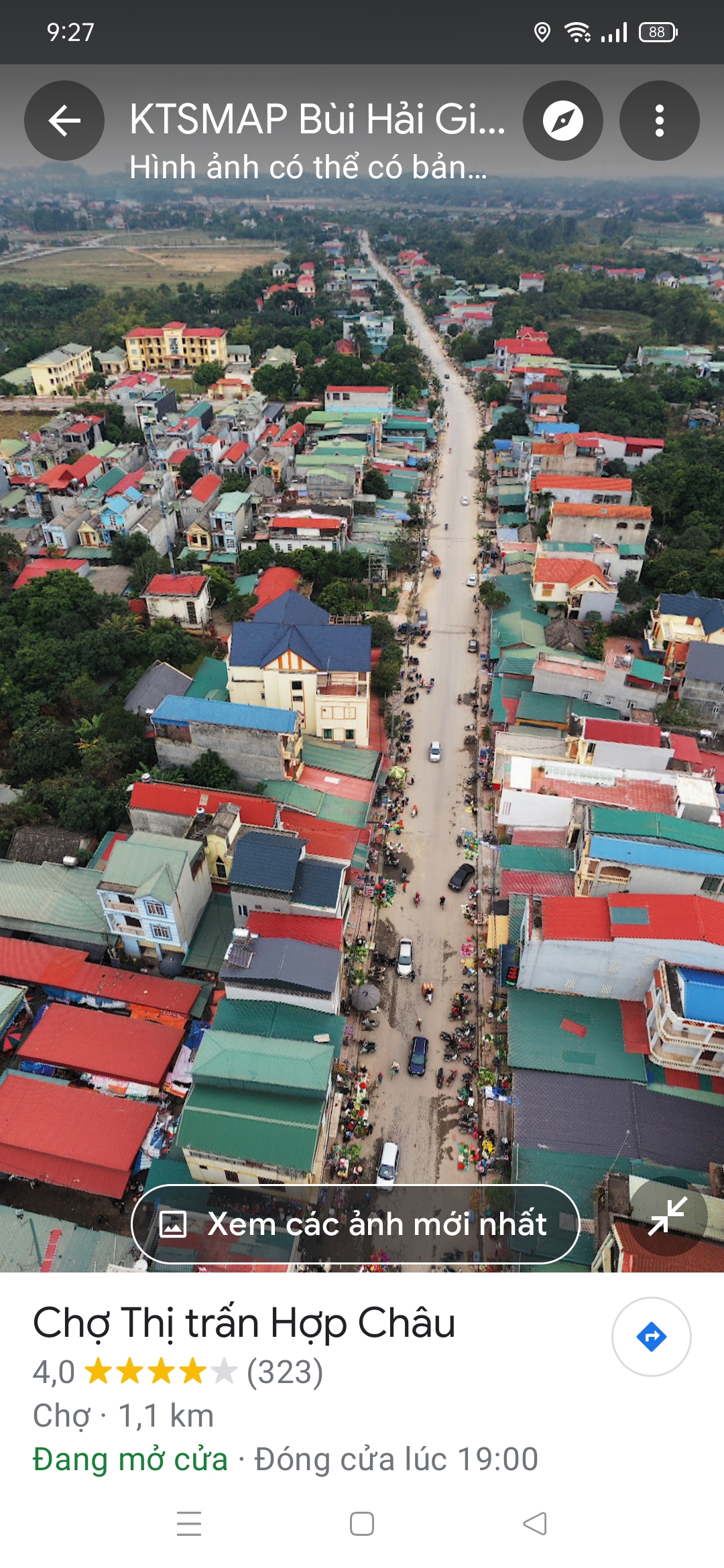 chính chủ cần bán lô đất cổng chợ TT hợp châu, Tam Đảo, diện tích 90m, full thổ cư