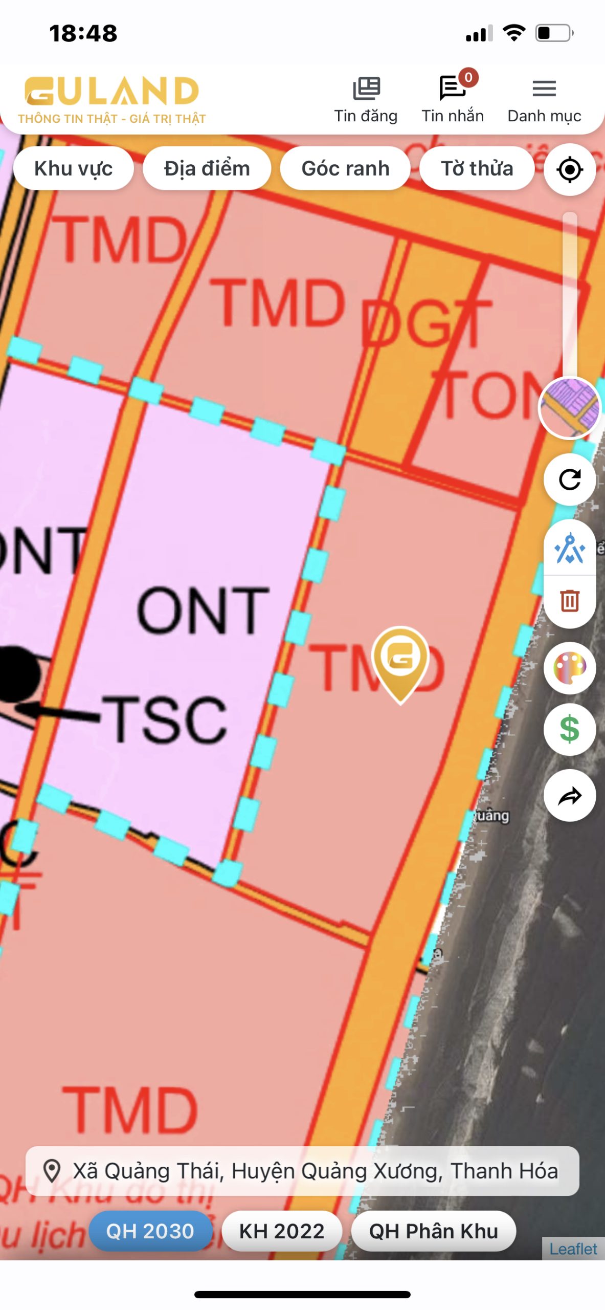 Chính chủ cần bán gấp lô đất trung tâm Tp đồng xoài