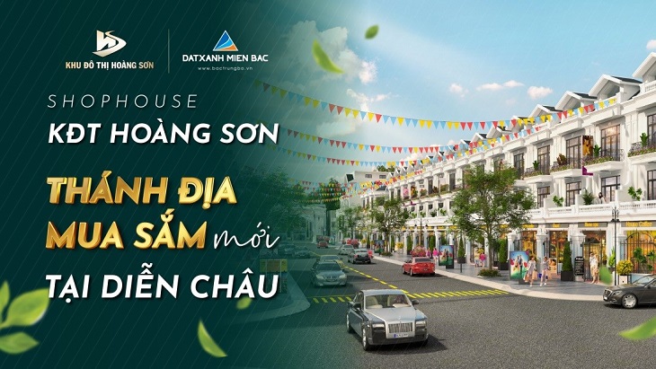 Nhà 3,5 tầng mặt đường kinh doanh trung tâm Diễn Châu