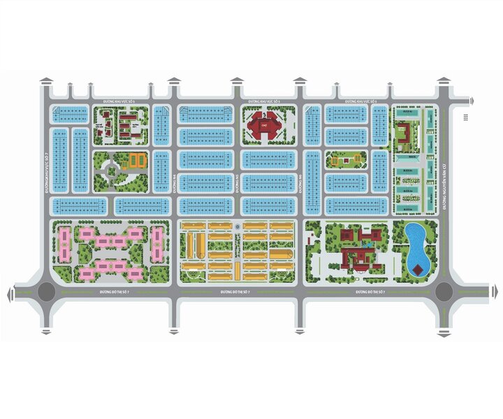 Mặt bằng thiết kế tại Happy Home Nhơn Trạch với quy mô rộng đủ đáp ứng nhu cầu nhà ở của cư dân Happy-home-nhon-trach-du-an-nha-xa-hoi-dang-dau-tu-bac-nhat-Dong-Nai-3