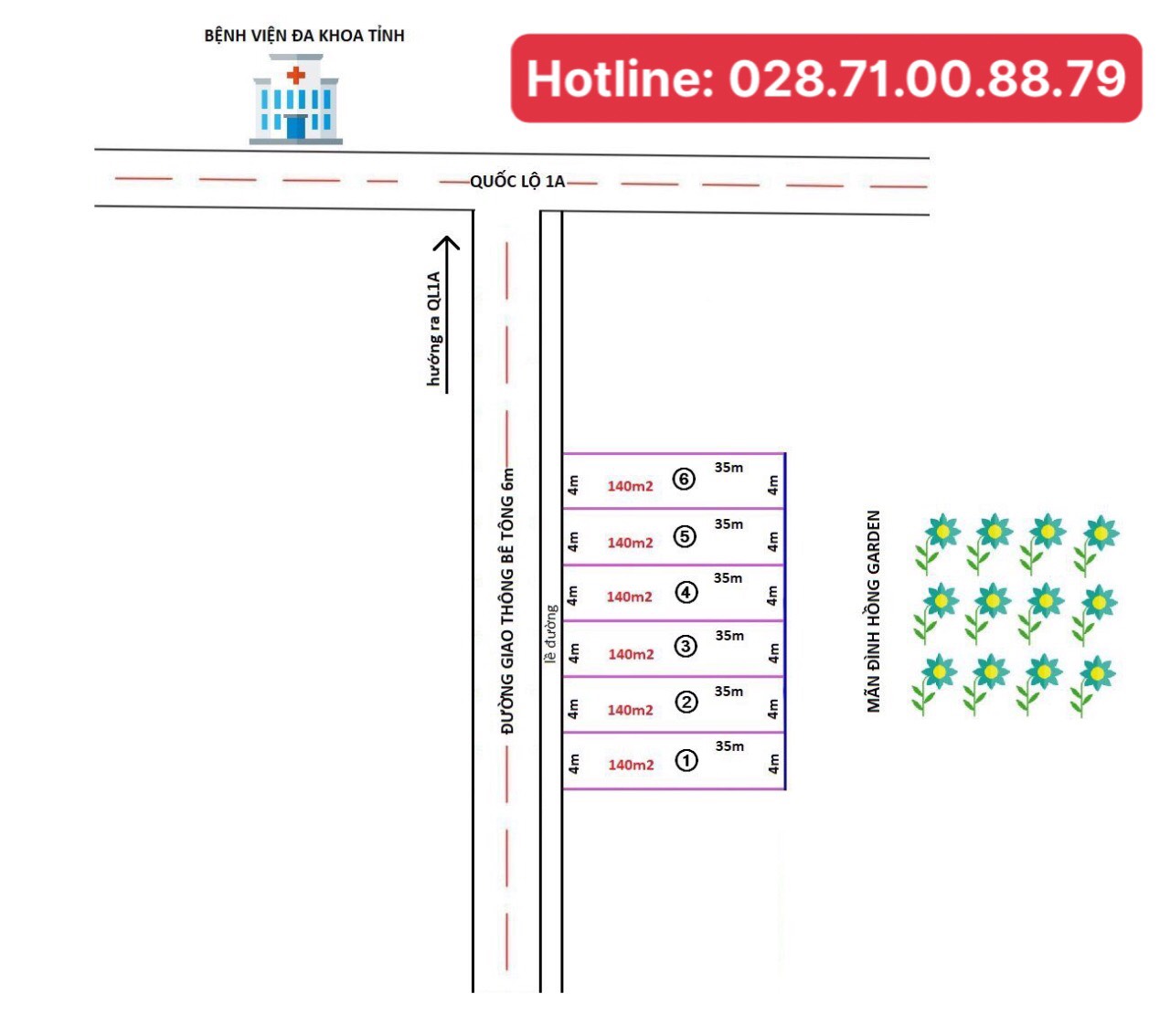 CƠ HỘI ĐẦU TƯ ĐẤT MẶT TIỀN BỆNH VIỆN ĐA KHOA MỚI TỈNH TIỀN GIANG