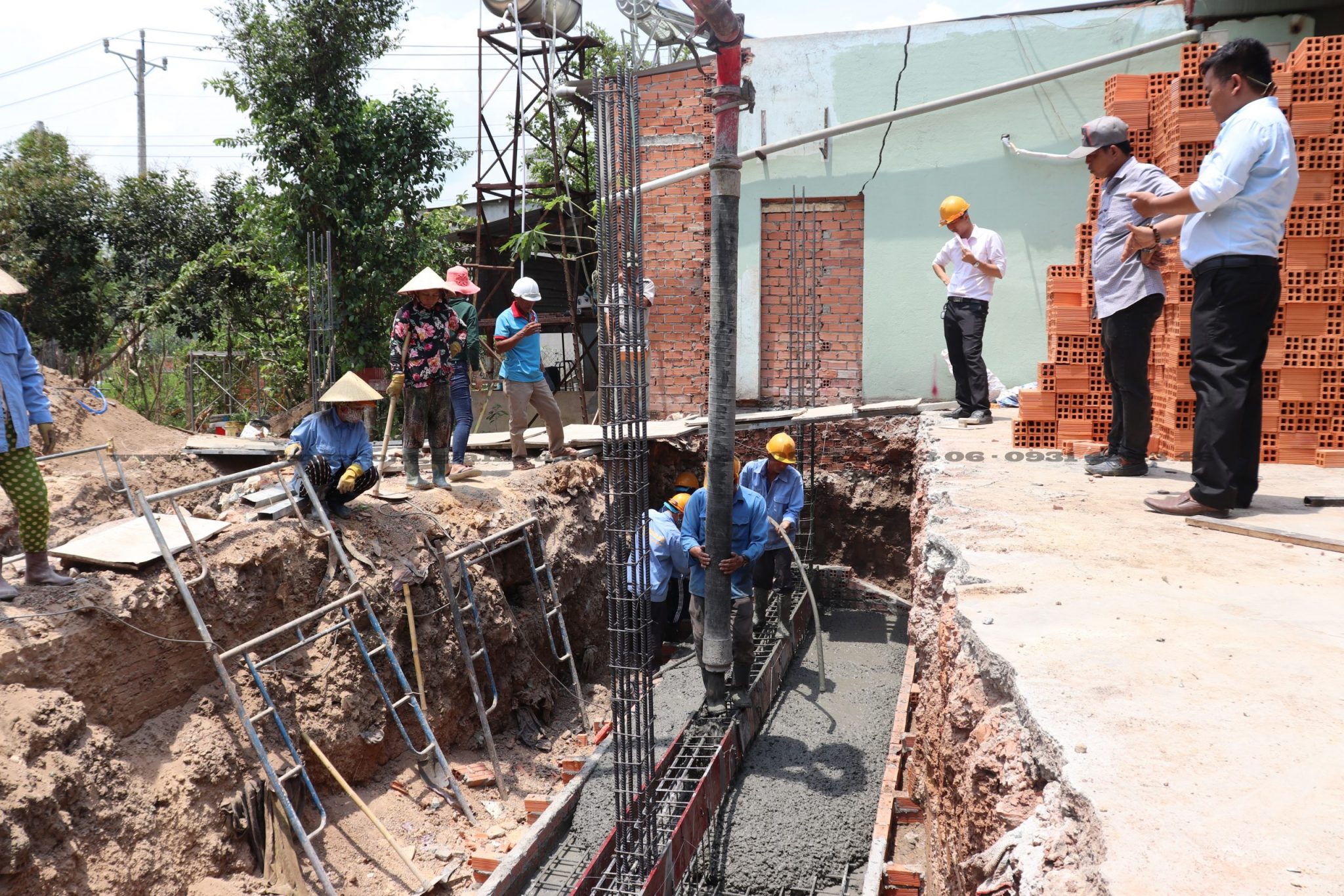 Bán nhà Cổ Nhuế đang thi công khách thoải mái thay đổi thiết kế 34m x 5 Tầng