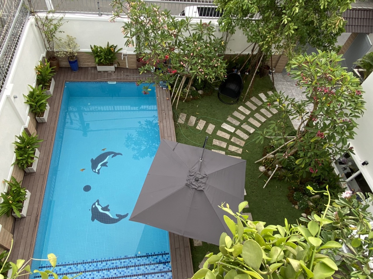 Bán nhà Biệt Thự mặt tiền Nguyễn Văn Hưởng, Phường Thảo Điền, Quận 2. 14.5x33m, CN 412m2