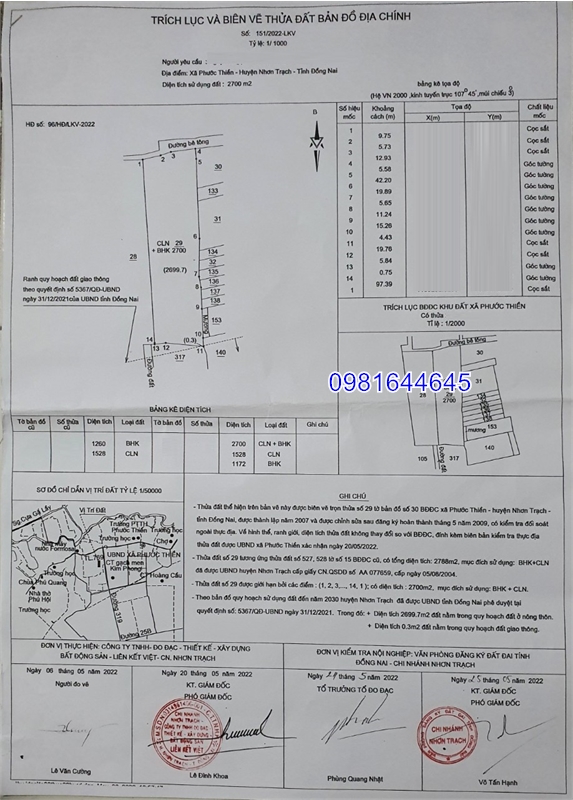 Đất Phước Thiền vị trị đẹp diện tích lớn