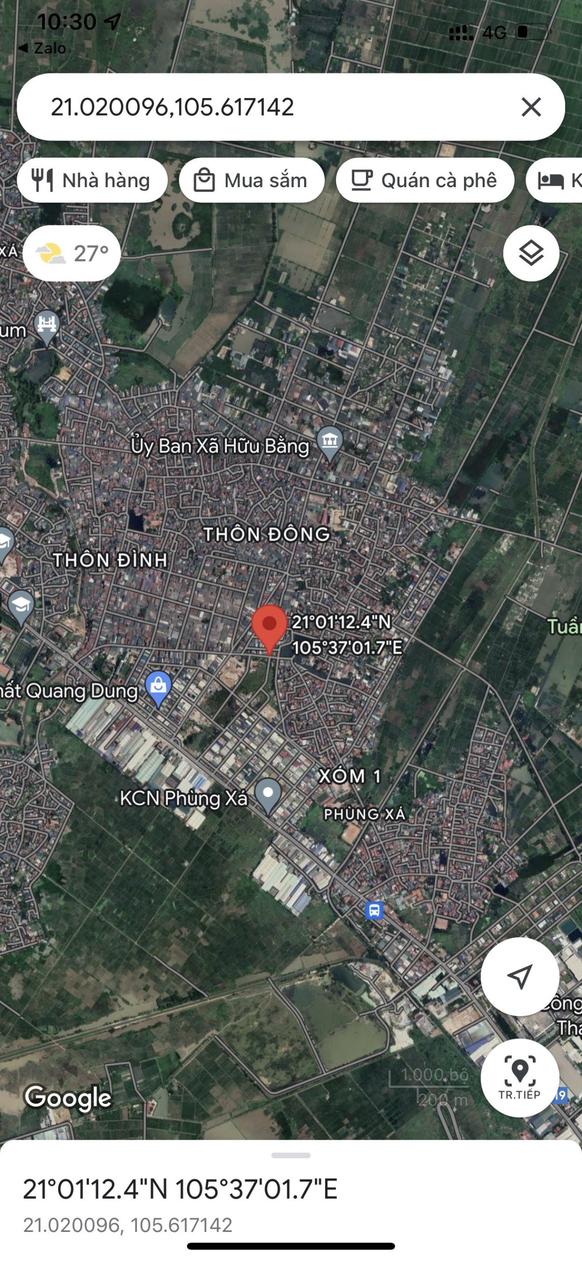 Hàng bắt nợ rẻ hơn tt 20%. 54m2 mặt đg 10m Thạnh Thất. Giá 80tr/mv có tl. Hh cho mg