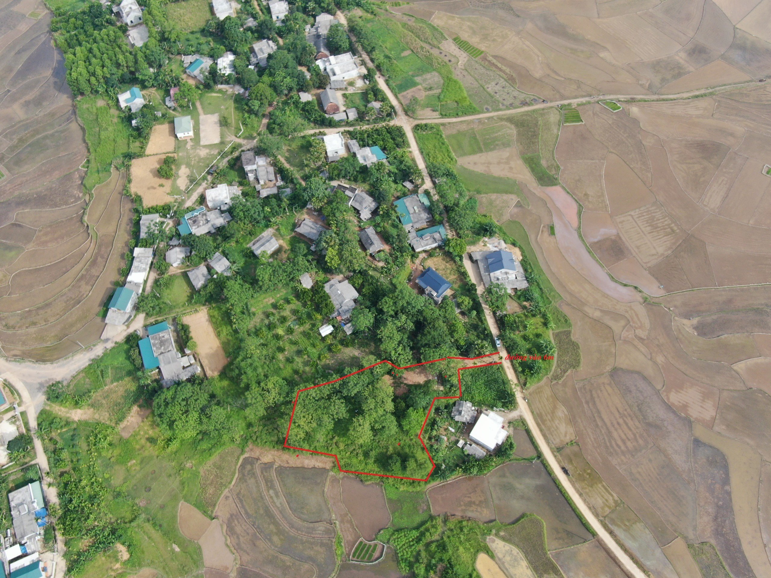 Đất Lỗ Sơn, Tân Lạc đẹp như 1 nàng thơ Diện tích đẹp, vị trí cũng đẹp Diện tích 1516,6m có 400ont