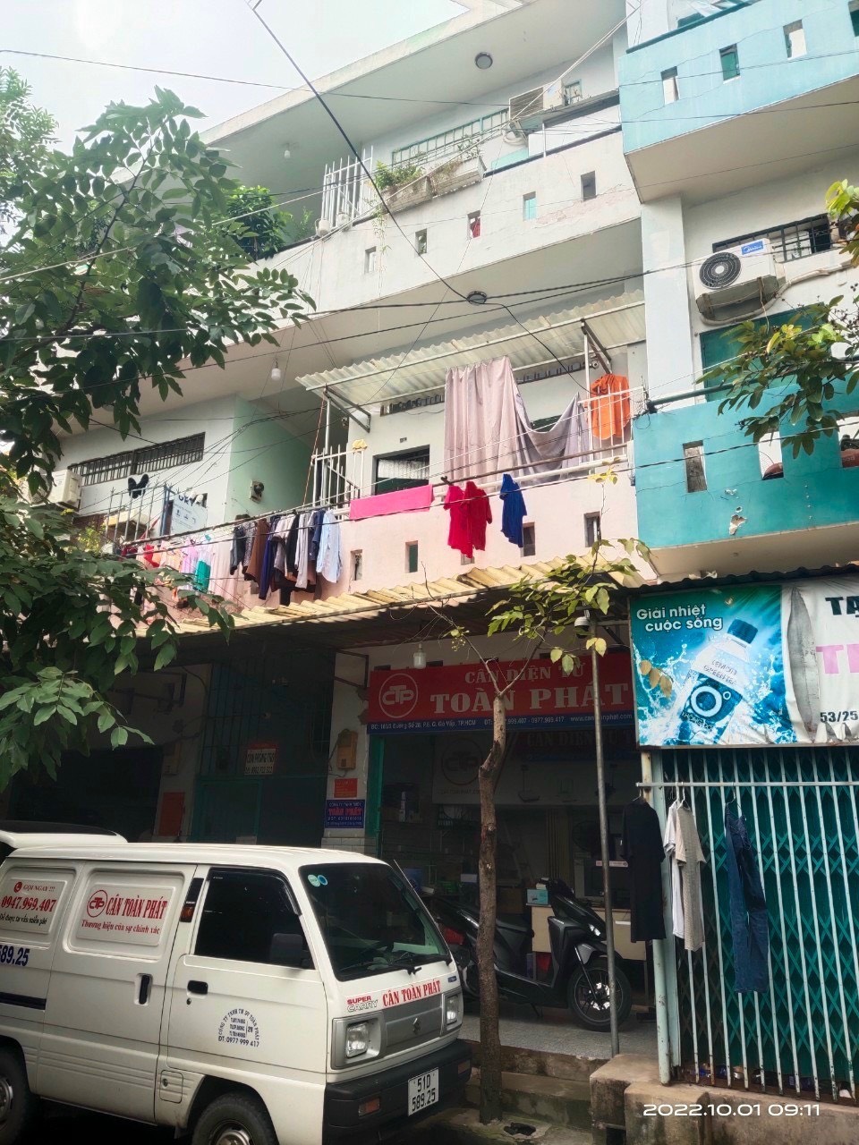 chủ bán chia TS , 233m2 , ngang 11m , 3 tầng , 30 P.trọ , hẻm nhựa 7m thông, P6 , gò vấp.