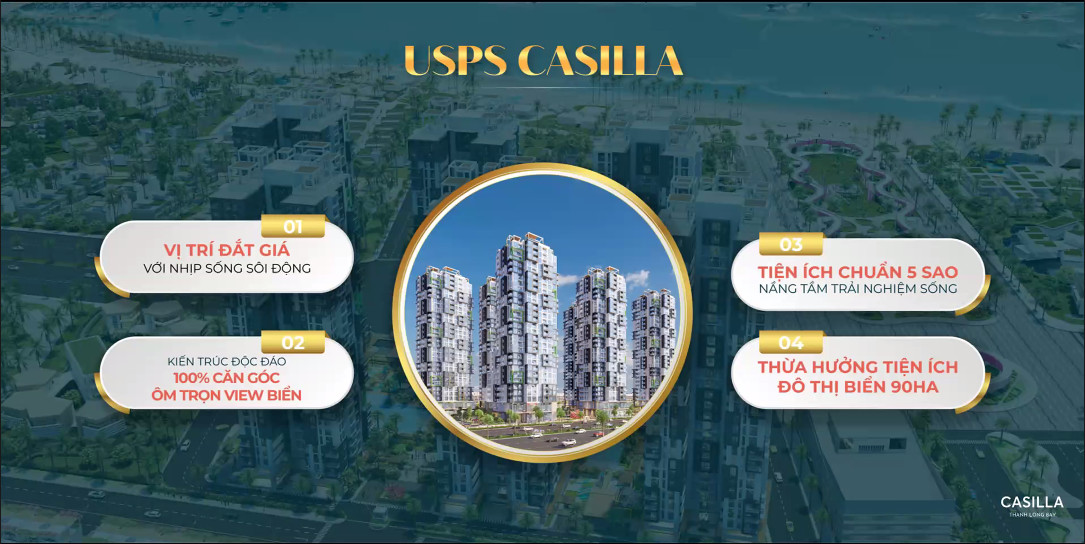 CĂN HỘ CAO CẤP CASILLA TẠI ĐÔ THỊ NGHỈ DƯỠNG GIẢI TRÍ THỂ THAO BIỂN ĐẲNG CẤP QUỐC TẾ 5 SAO