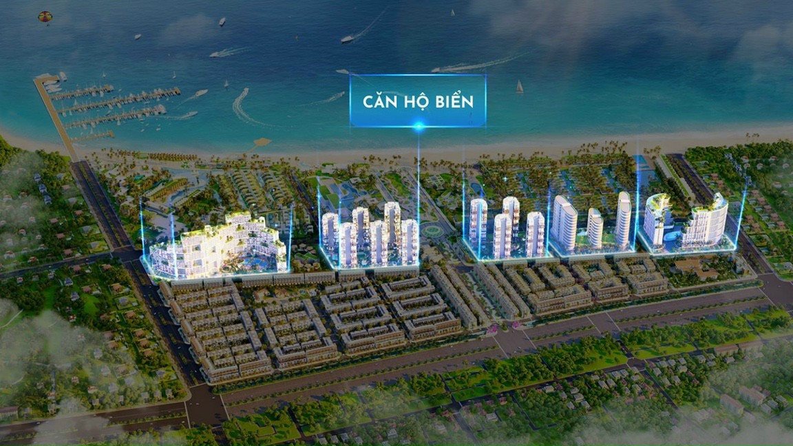 Căn hộ Casilla sở hữu lâu dài - 100% căn góc view biển - Thanh Long Bay - giá gốc CĐT - bank 75%