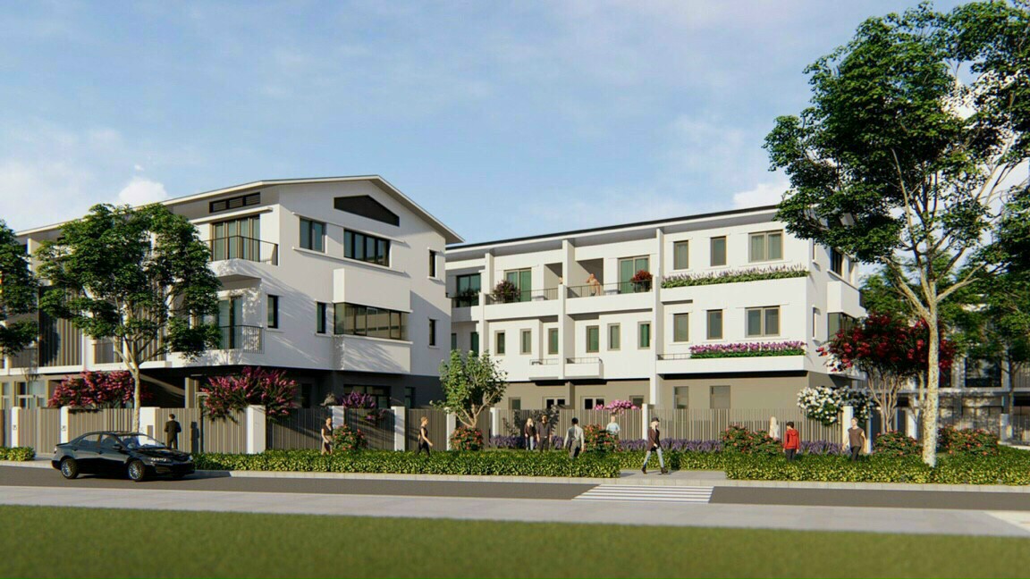 NHÀ LIỀN KỀ 80M2 VIEW CÔNG VIÊN RỘNG 1200m2 - GIÁ CHỈ 4.1X TỶ