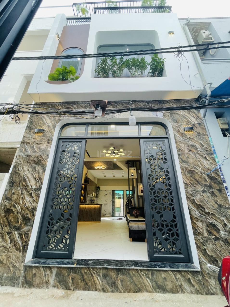 SIÊU PHẨM ĐẸP MÊ LY - TÂN HÒA ĐÔNG, QUẬN 6 - THIẾT KẾ 4 TẦNG 4PN 5WC SÂN THƯỢNG - GIÁ CHỈ NHỈNH 5 TỶ