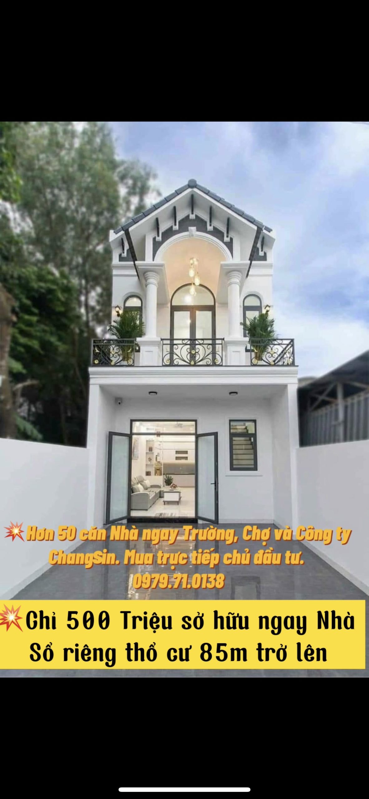 Nhà 1L1T 5x22 sổ riêng thổ cư Gần Cty ChangShin Giá từ 500 Triệu