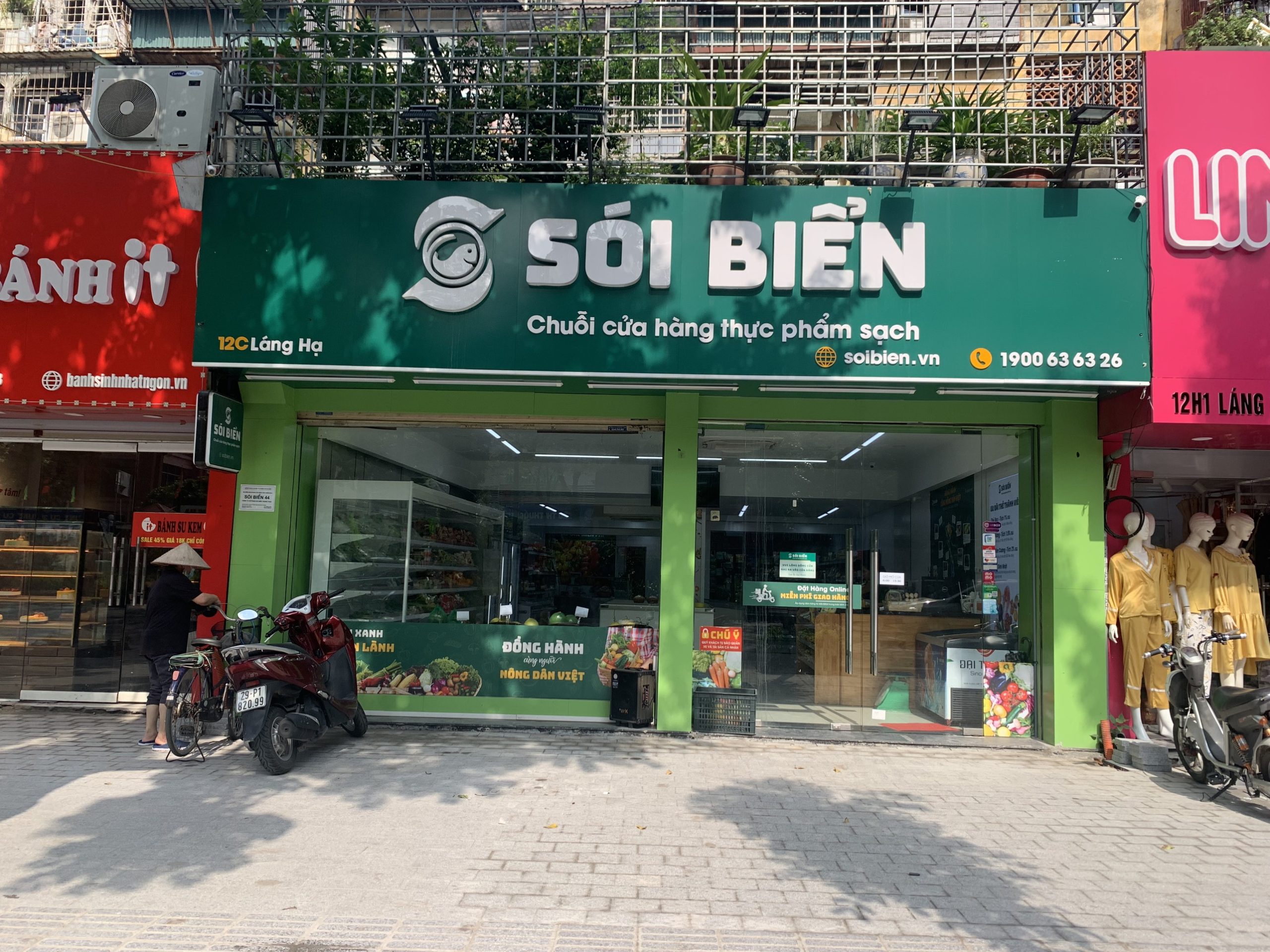 Cho thuê nhà mặt phố Láng Hạ Vị trí đẹp 120m2 x MT 5m5