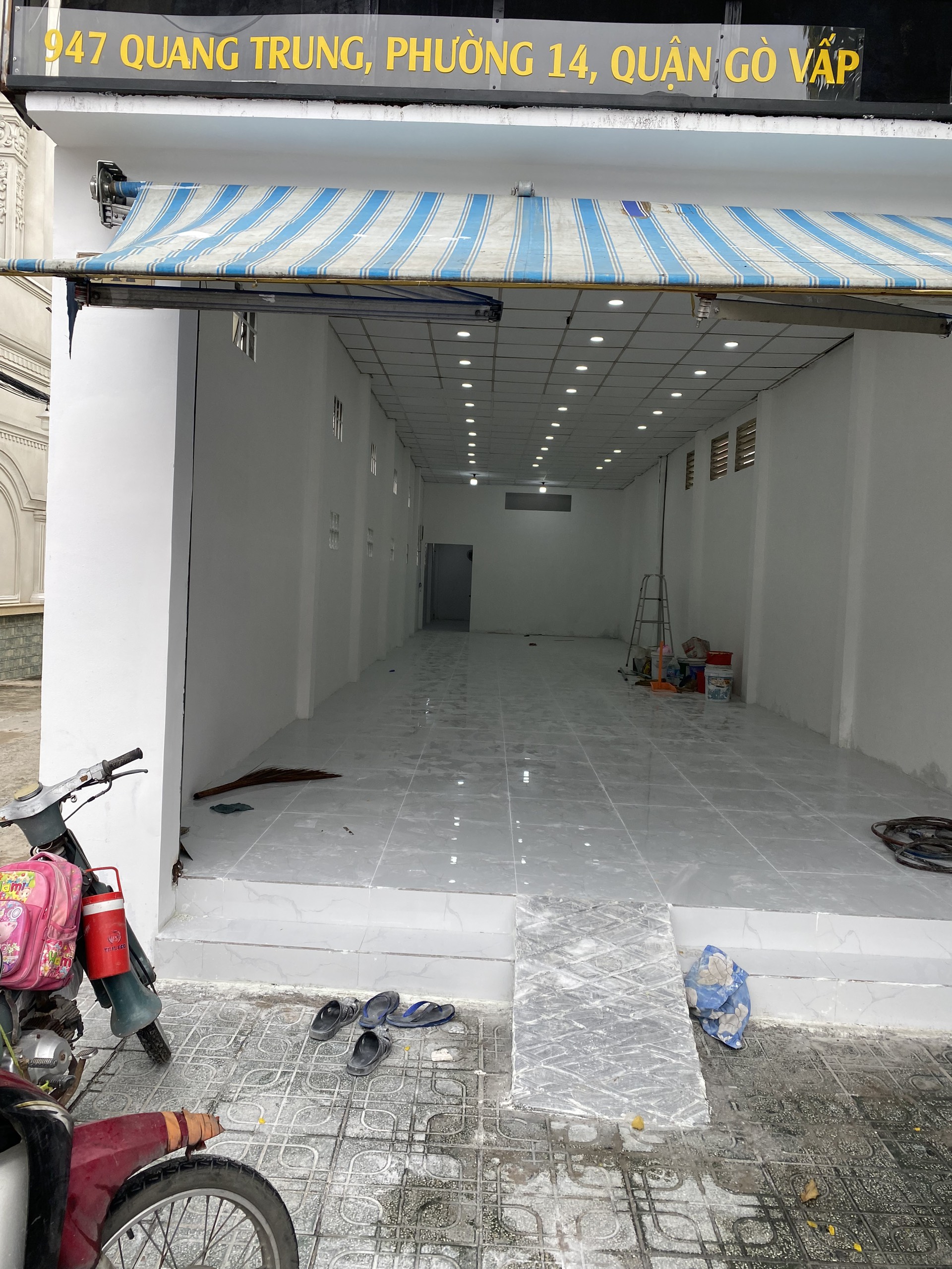 CHO THUÊ NHÀ NGUYÊN CĂN MỚI 100%MẶT TIỀN ĐƯỜNG QUANG TRUNG, PHƯỜNG 14, QUẬN GÒ VẤP